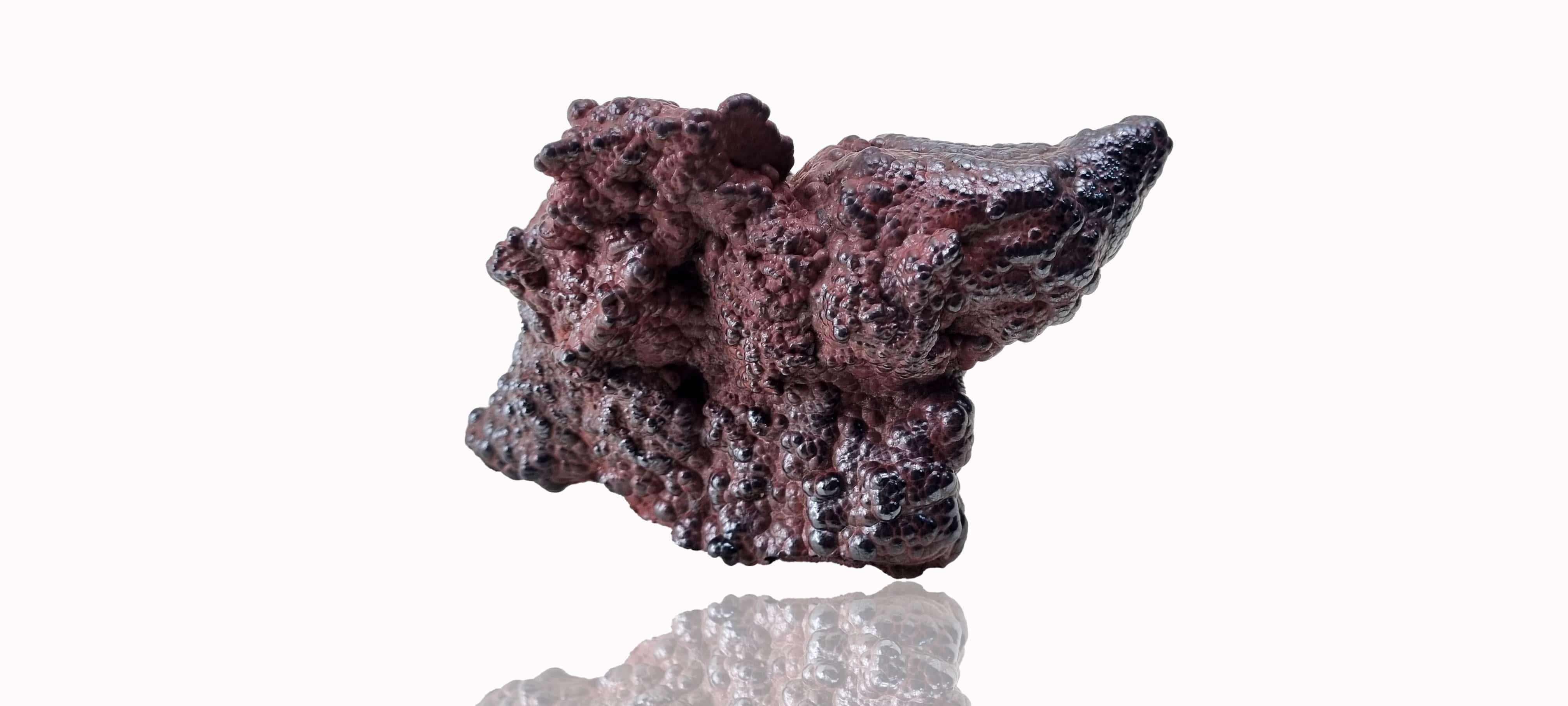 Botryoidal Haematite, (pseudomorph) after calcite (large cabinet size)