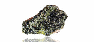 Epidote fans on Actinolite (Cabinet Size, mineral specimen)