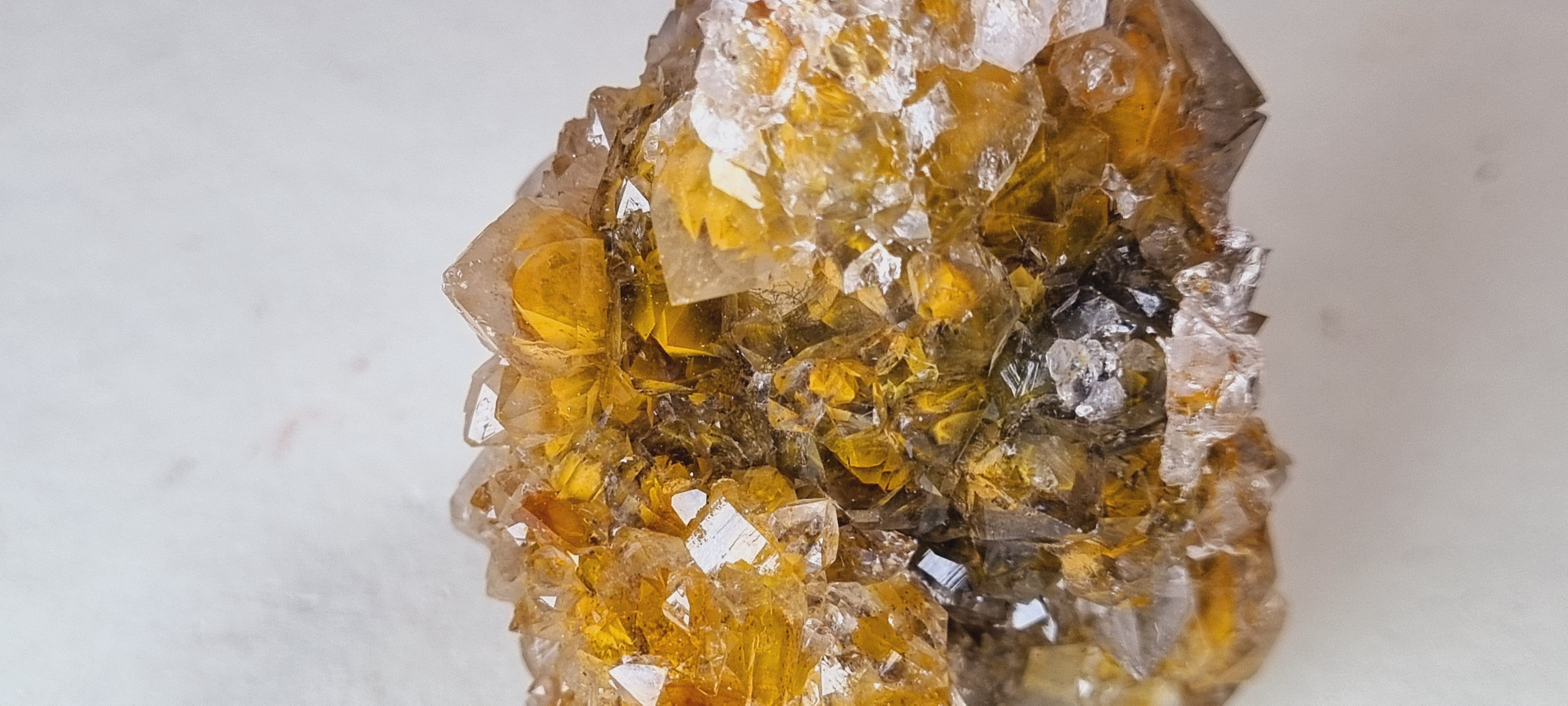 Manganese & Limonite Quartz (Golden Healer)