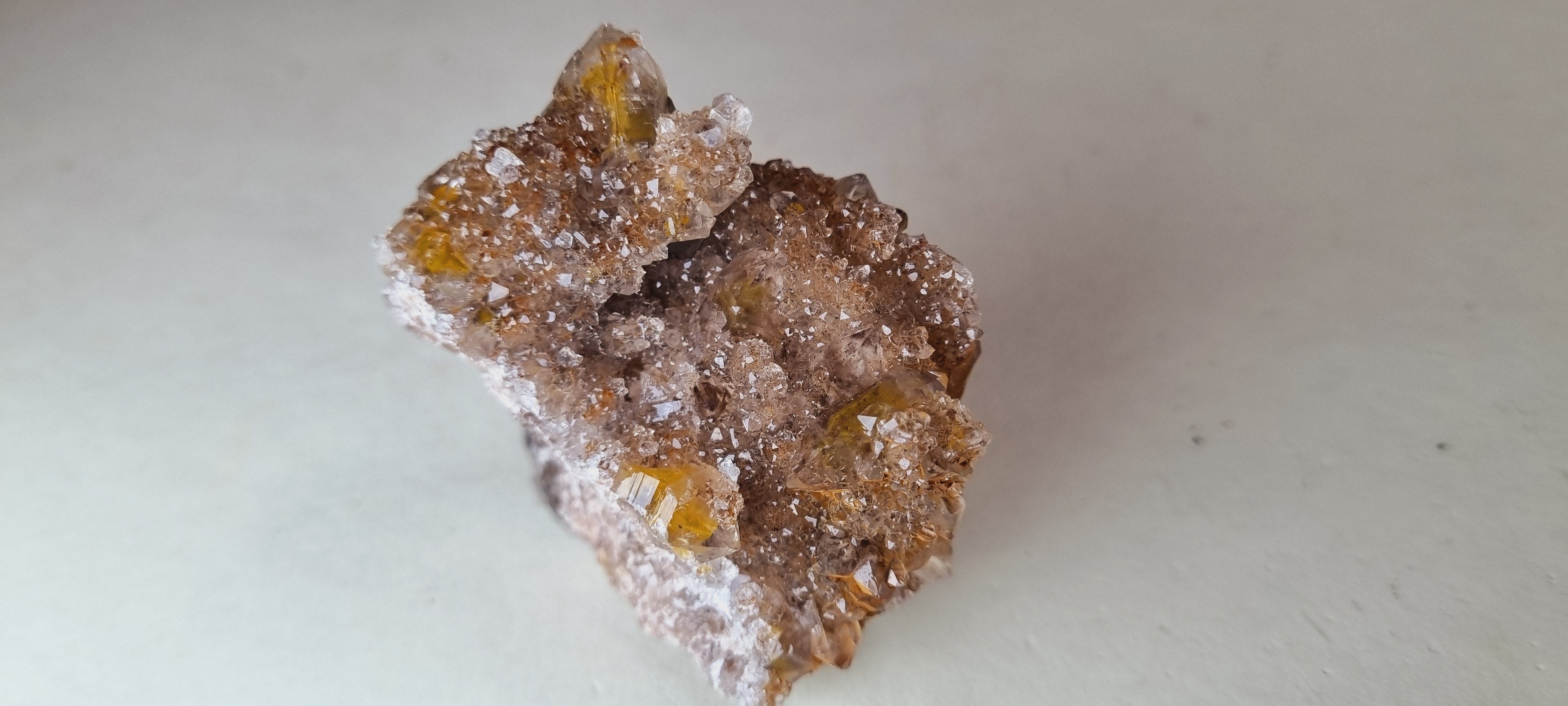 Manganese & Limonite Quartz (Golden Healer)