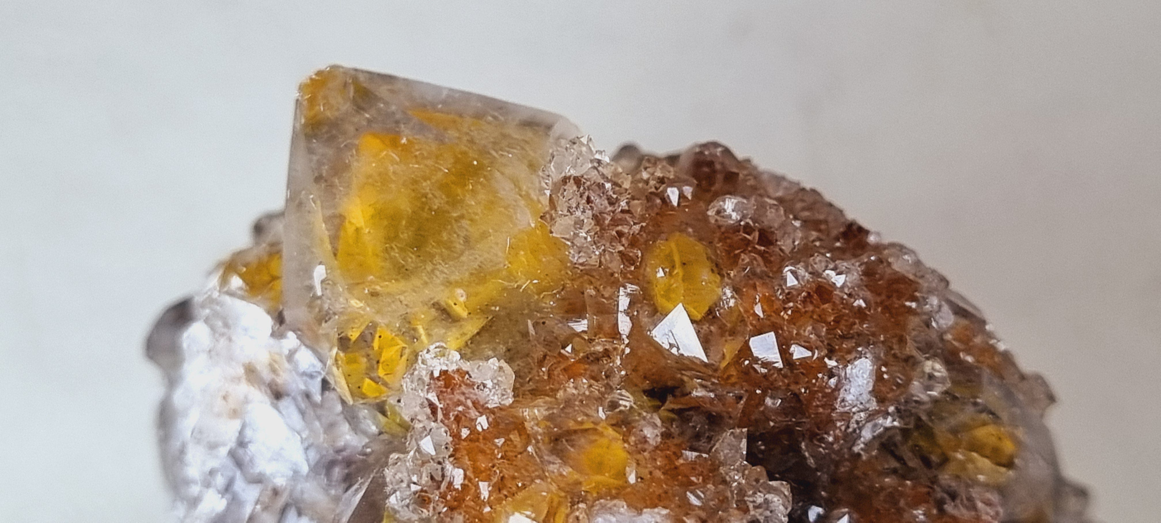 Manganese & Limonite Quartz (Golden Healer)