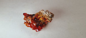 Vanadinite on Baryte (Small Cabinet Size)