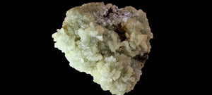 Prehnite on quartz (Large Cabinet Size)