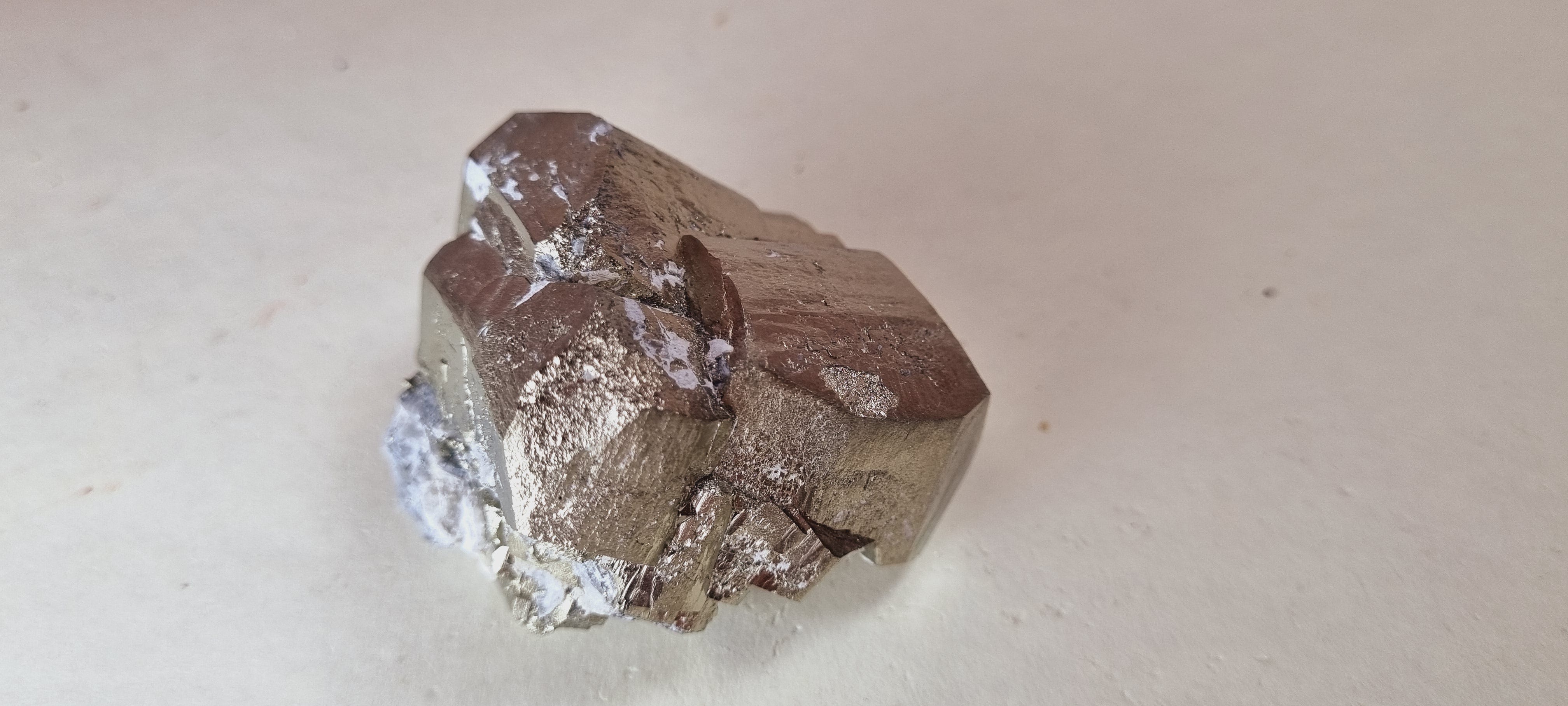 Pyrite, crystal cluster. (cabinet size)