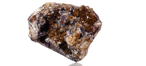 Manganese & Limonite Quartz on a Goethite and Baryte matrix (cabinet size)