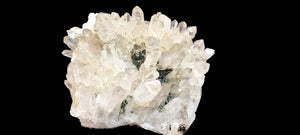 Clear Chlorite Quartz with Pyrite ( large cabinet size)