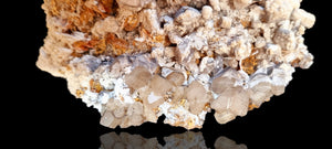 Cerussite on Baryte with a dusting of white Aragonite (large cabinet size)