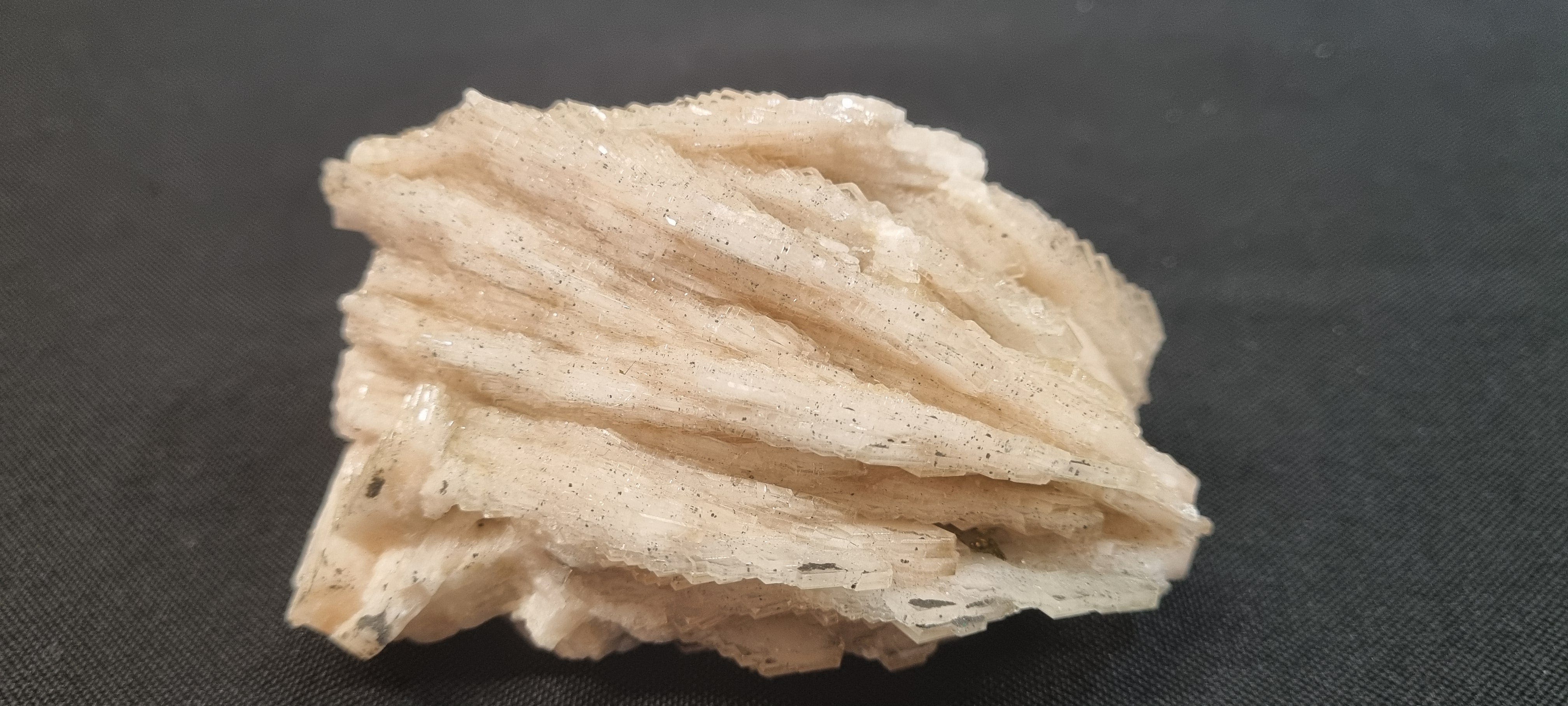 Lustrous bladed White Baryte / Barite ( cabinet size Specimen)