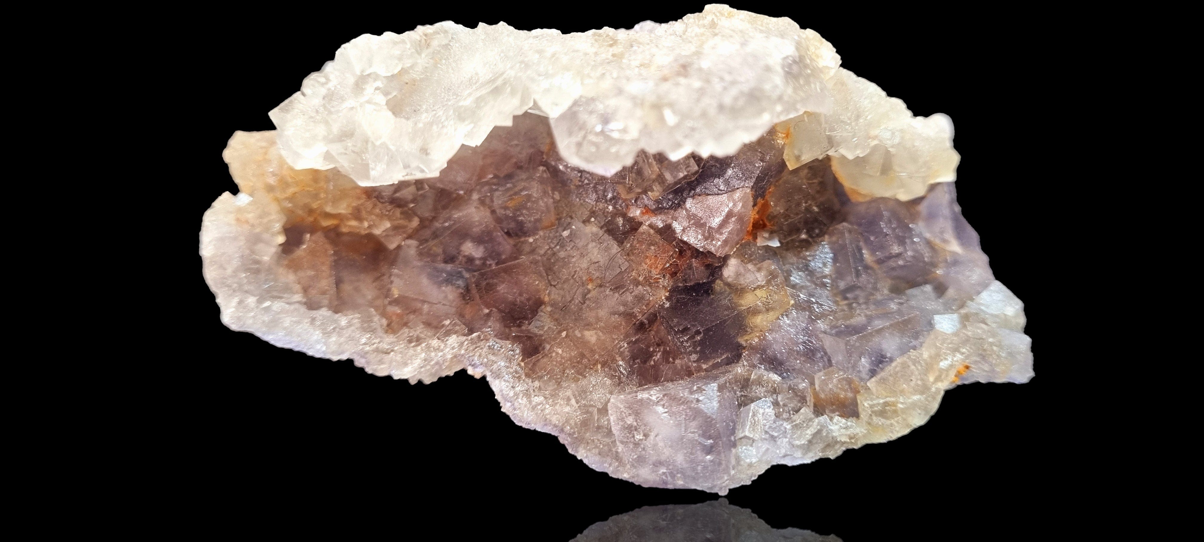 Blue / green Fluorite natural vug ( cabinet size)