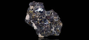 Galena on a Calcite & Chalcopyrite matrix (Cabinet Size).