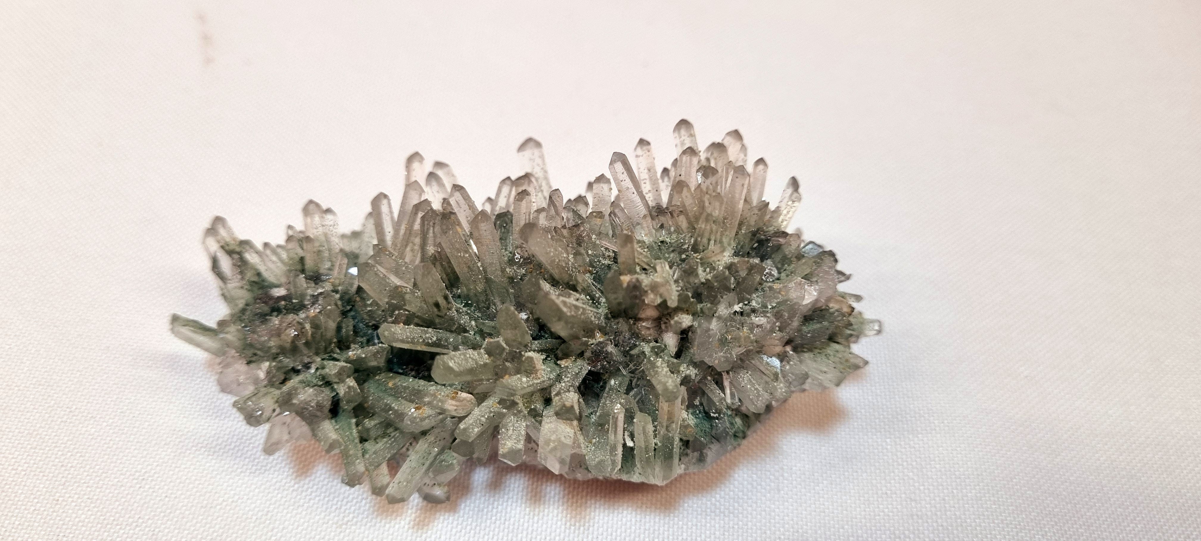 Chlorite Quartz with minor Chalcopyrite (small cabinet size)