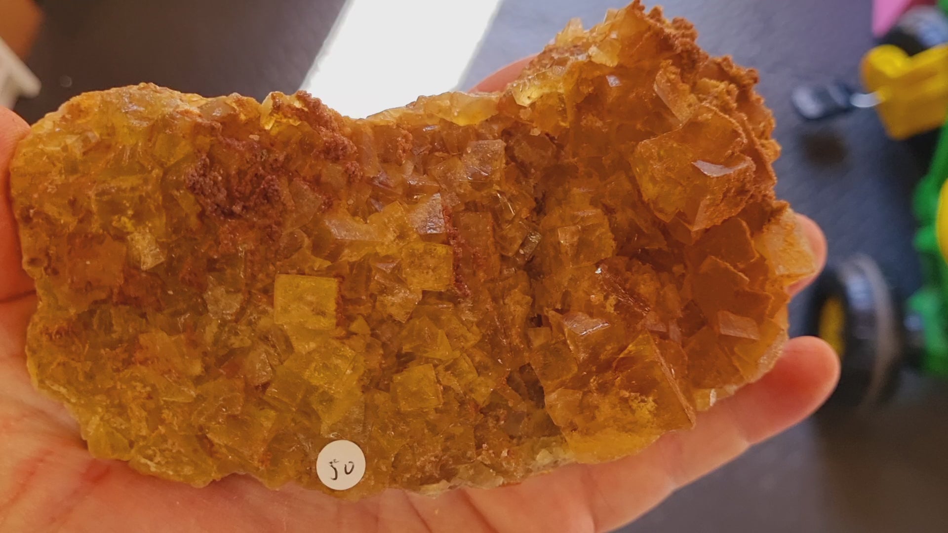Yellow Fluorite (large cabinet size)