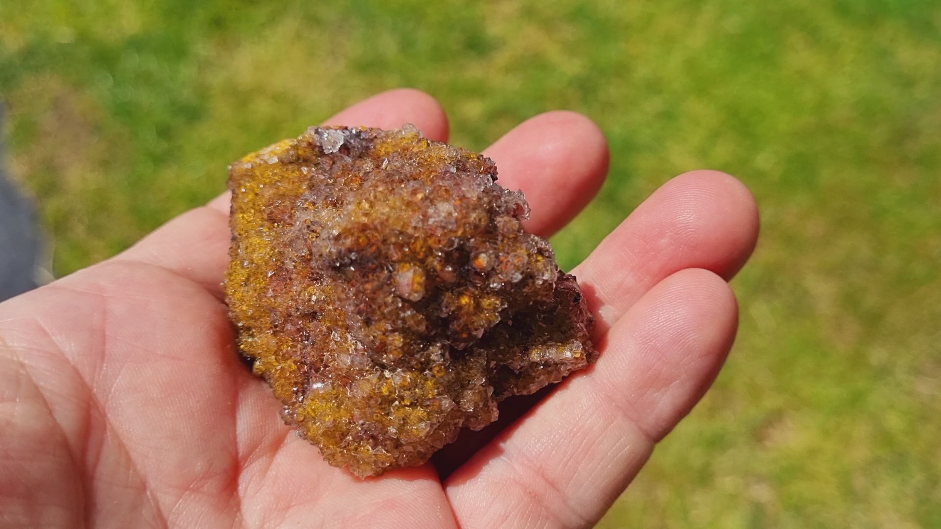 Manganese & Limonite Quartz (Golden Healer)