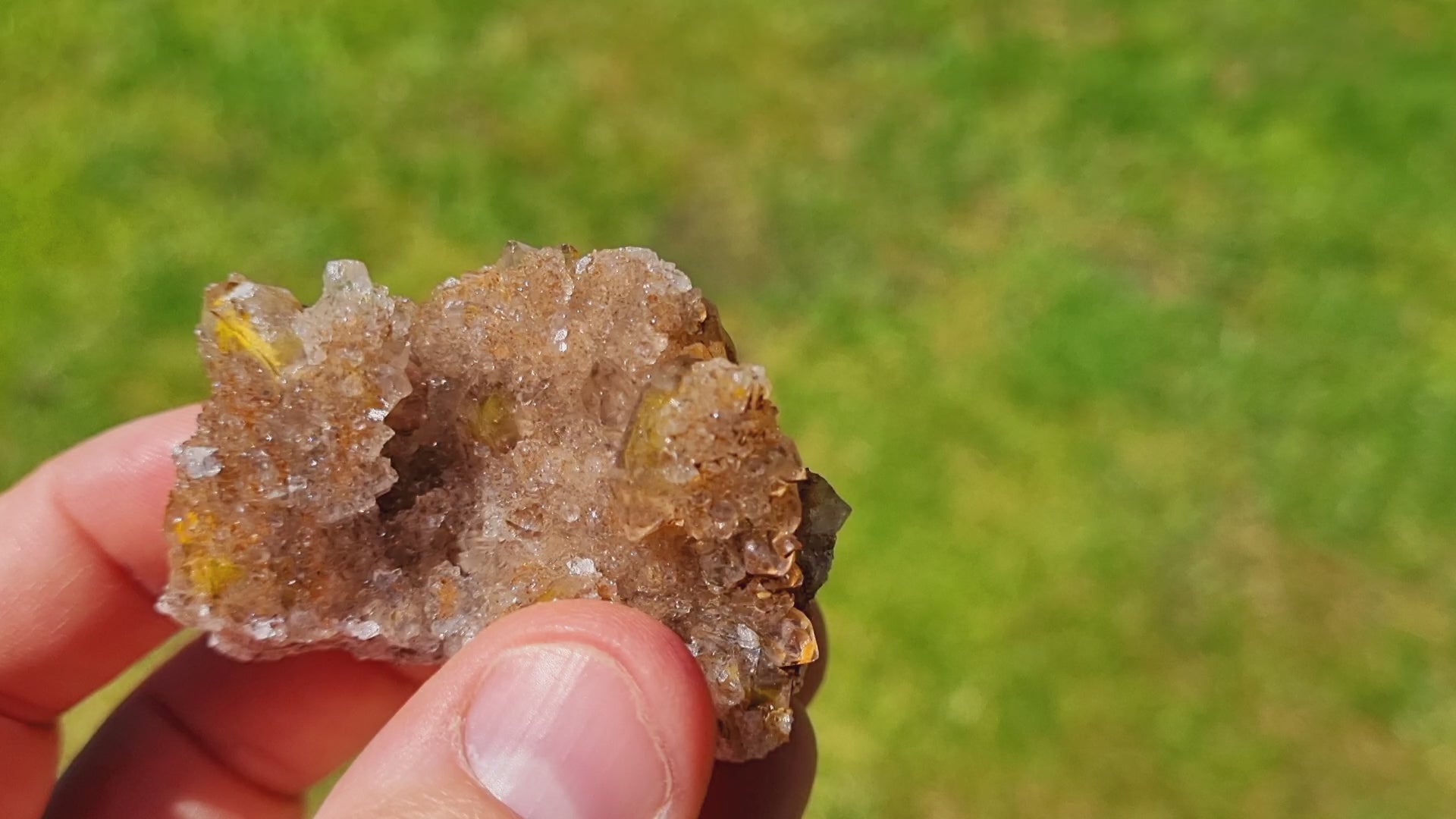 Manganese & Limonite Quartz (Golden Healer)