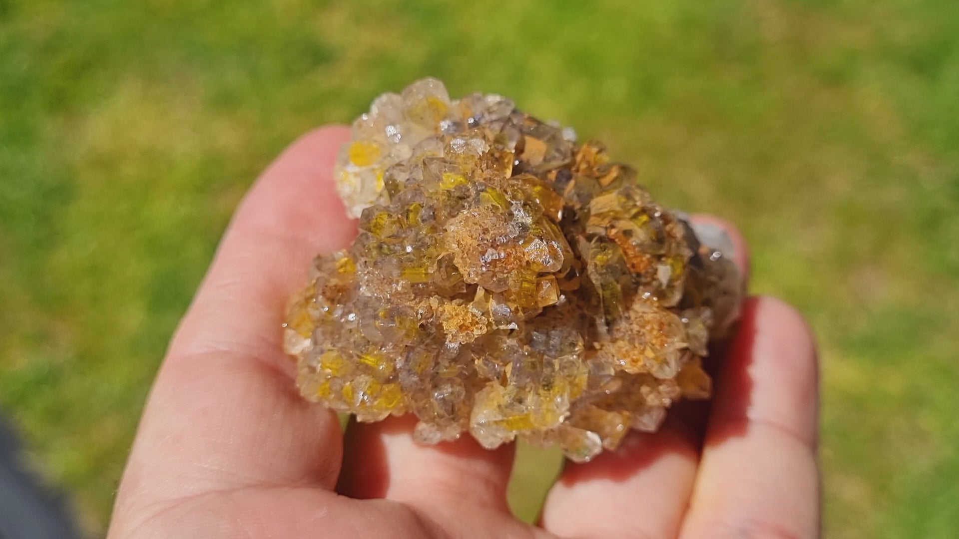 Manganese & Limonite Quartz (Golden Healer)