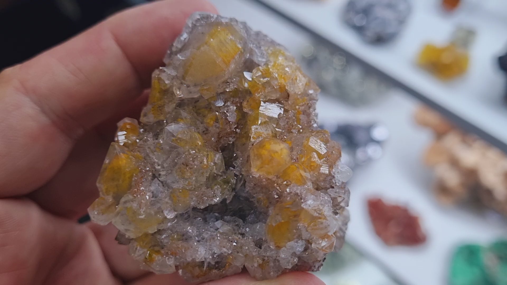 Manganese & Limonite Quartz (Golden Healer)