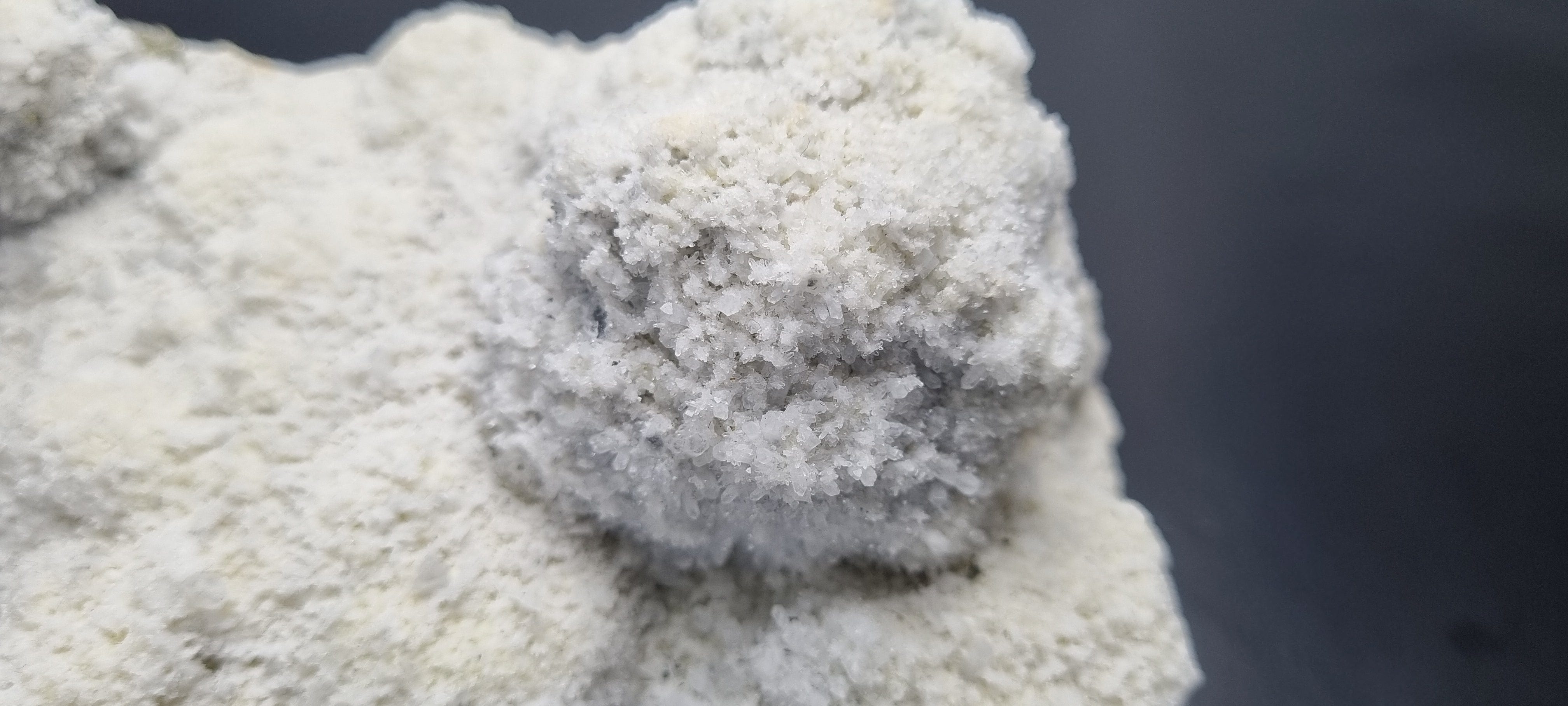 Sugar Quartz on Pyrite on a Sphalerite Matrix